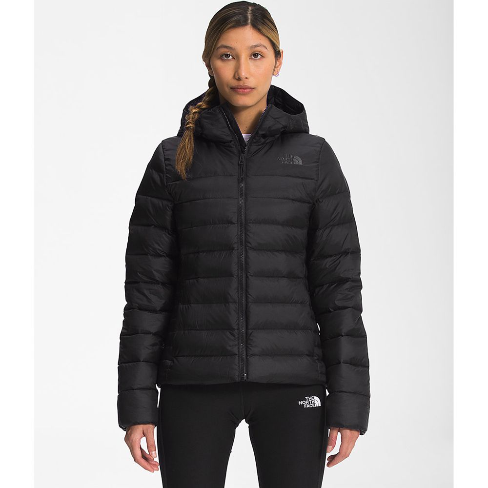 The North Face Hooded Jacket Womens Australia - The North Face Aconcagua Black (XOD-123064)